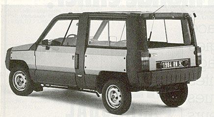 1981 kom en ny Rodéo, en riktig tuffing. Den tillverkades till 1987.