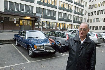 Gunnar Widsell har just tagit över nycklarna till Dr Müller.