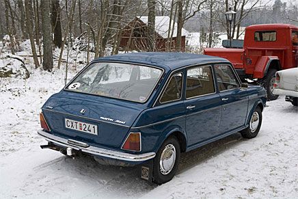 En overkligt fin Austin Maxi firade att den hade namnsdag just i lördags.