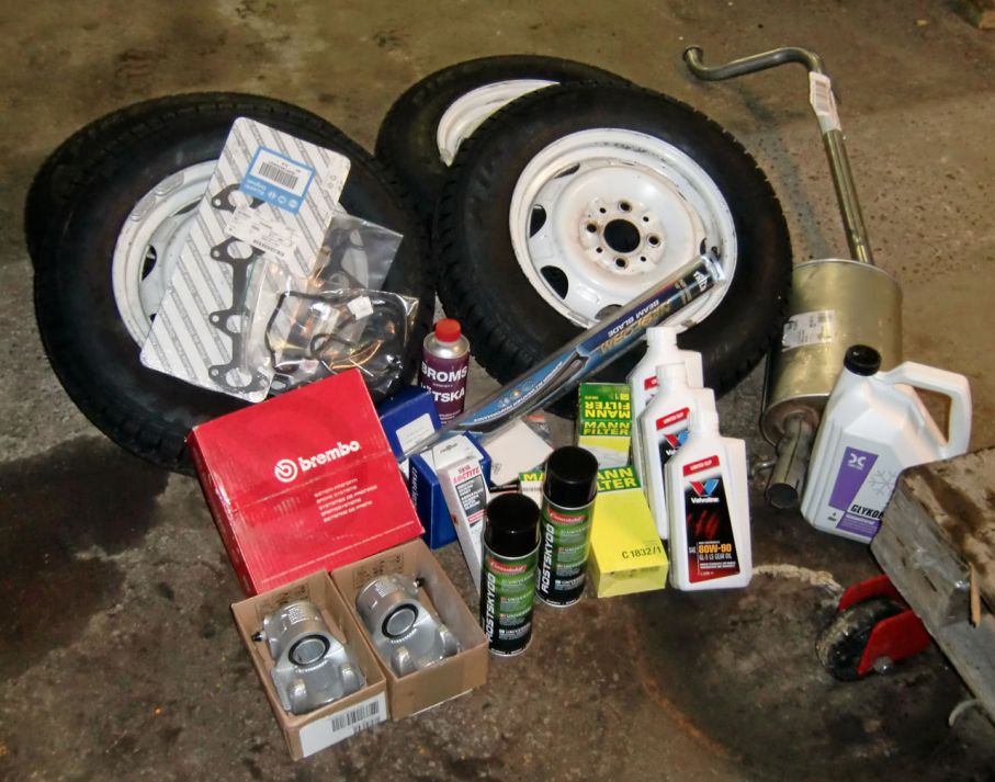 8. Kockarnas ingredienser till Operation Stora Rycket.