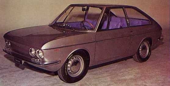 850 Vanssa var en intressant prototyp från Ghia 1965