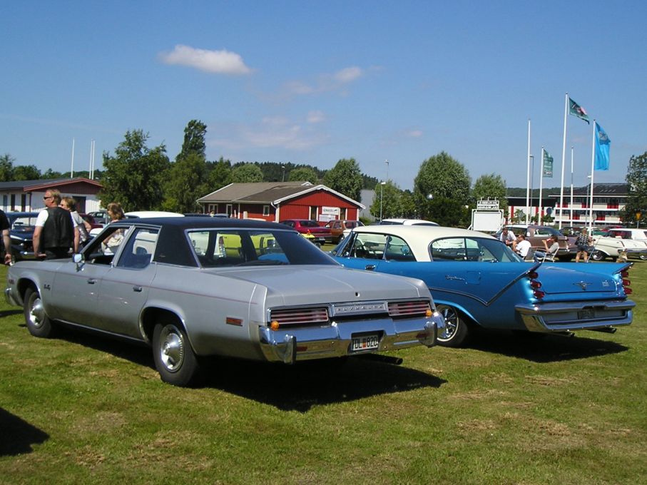Chrysler WPC club träff Åby 2006, här har den fortfarande kvar de förhatliga små reg-besiktningsblinkersen.
