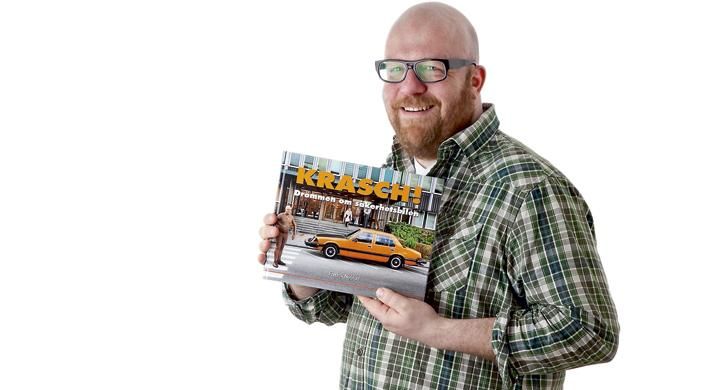 Och likaså Fredrik Nyblad med sin bok om säkerhetsbilar, KRASCH!