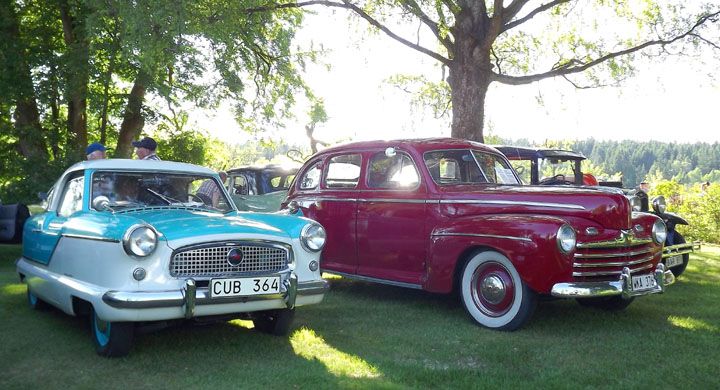 Den här onsdagsträffen attraherar både stora och små, söt Metropolitan brevid Ford 46.