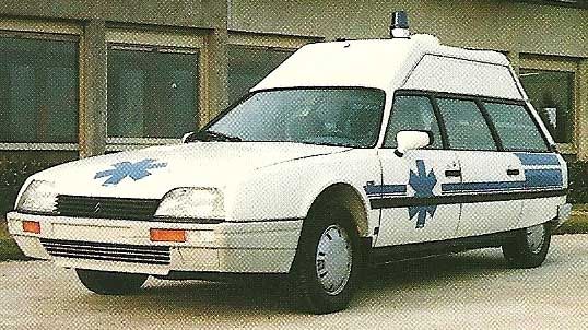 Patientkomfort, Quasar ambulans på Citroen CX från Heuliez