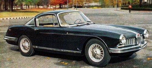 Elegant coupe från 1957 på XK150, av Bertone