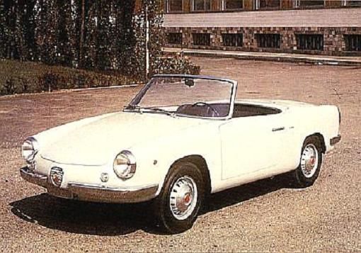 Riviera är ett populärt namn, mest förknippat med Buick men användes även på denna Abarth 850 spider från Allemano.