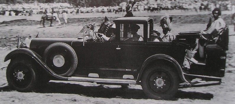 Spohn byggde denna Maybach W5 paradvagn åt Etiopiens kejsare Haile Selassie 1929