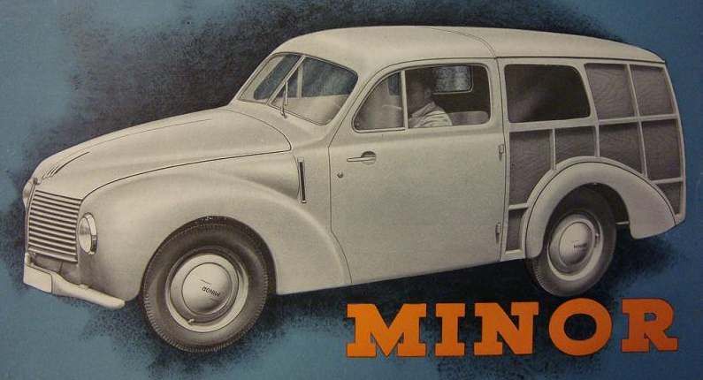 Tjeckiska Aero Minor som byggdes av Jawa efter kriget blev ingen större framgång bara runt 14000 byggdes åren 1946-51, av dom var ganska få av kombivarianten