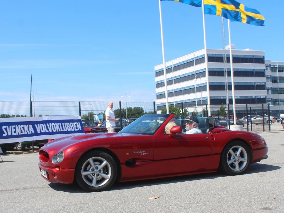 Inte bara Saab och Volvo, en JC Indigo kom med i gänget också.