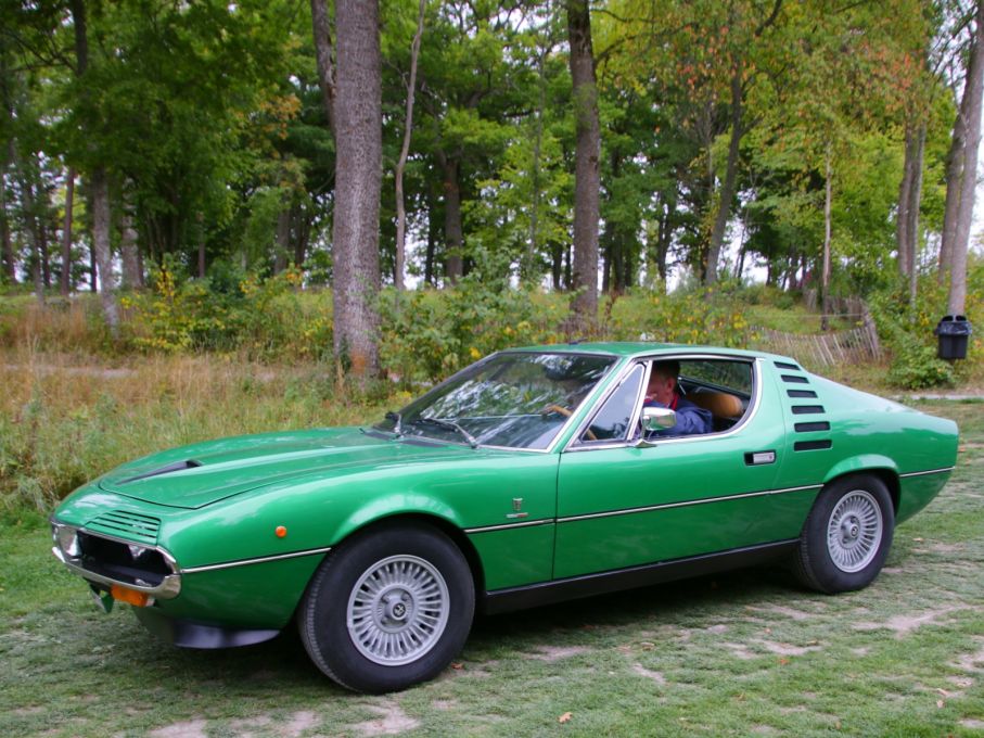 En anann ovanlig sjuttiotalare, Alfa Romeo Montreal.