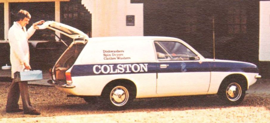 Vauxhall Chevette bytte namn till Bedford Chevanne när den fick arbetskläder på sig.