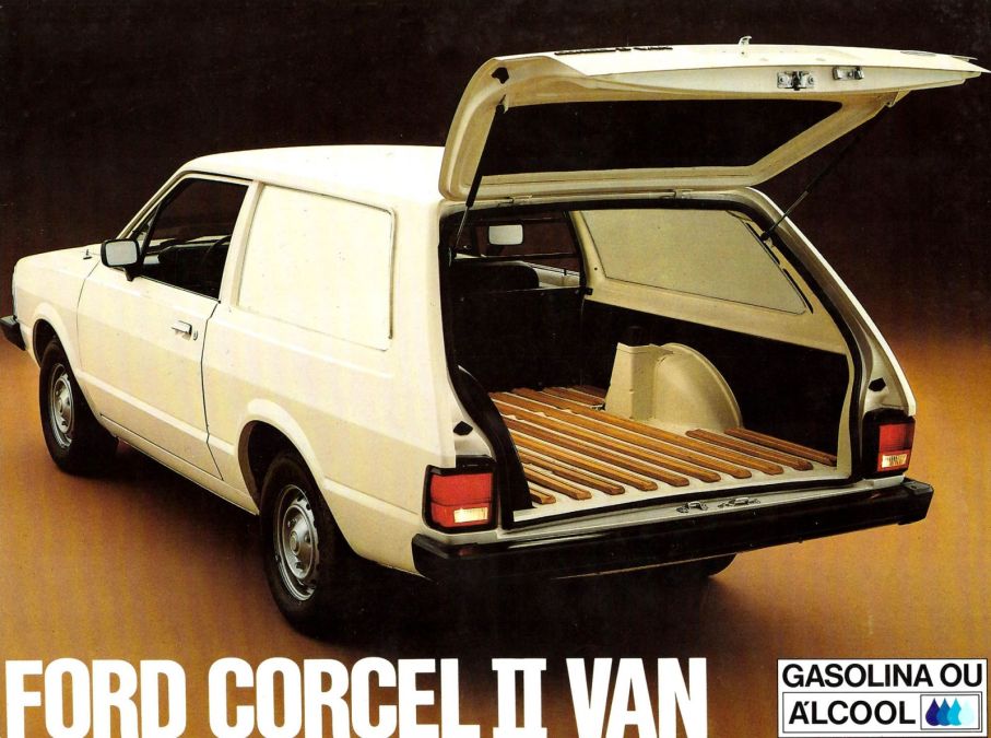 Ford Corcel II , praktiskt och rejält från Brasilien 1982.