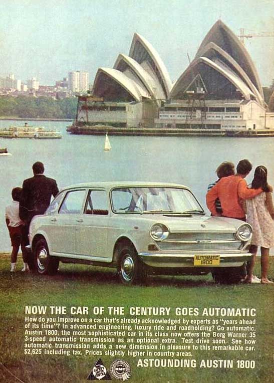 Landkrabba i Sydney, Austin 1800