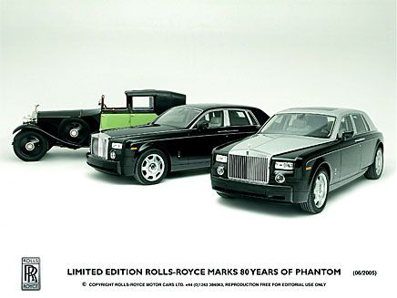 Vid 80-årsjubileet av modellnamnet Phantom framställdes en speciell limited edition. Låter inte det lite Opel 1972?