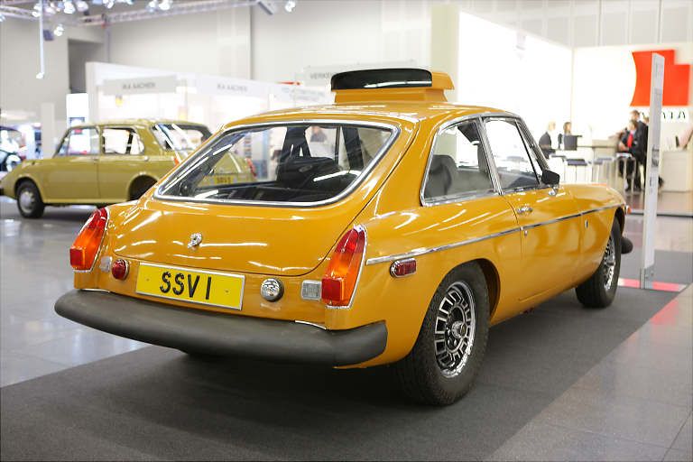 MGB SSV1 hade en av de mest trendiga attributen för 1970-talets säkerhetsbilar: periskopbackspegel.