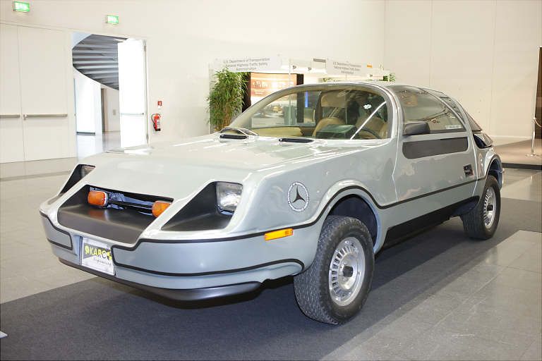 Nu vet vi var DeLorean fick sitt utseende ifrån! Amerikansk säkerhetsbil som inte heller fick luft under vingarna.