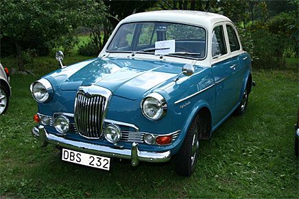 Riley One Point Five från 1959. Ägare Inge Haraldsson.