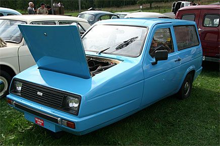 Reliant Rialto Estate - en garanterad smilbandsdragare. Ägare är Lars-Åke Abelsson från Huskvarna.