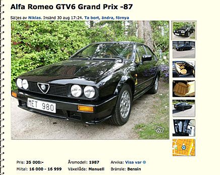 Turbodödaren kallades den i reklamen, en tydlig känga mot Saab med det äldsta argumentet av alla: cylindervolym! Fortfarande har Alfa GTV6 inte nått sitt rätta värde.