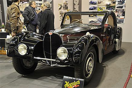 Kanske kan man kalla denna bil en Bugatti-replik, för den hade en nybyggd kaross på mekanik av hopsamlade delar. Det var i alla fall vad en konkurrent till utställaren anförtrodde Klassikers utsände.