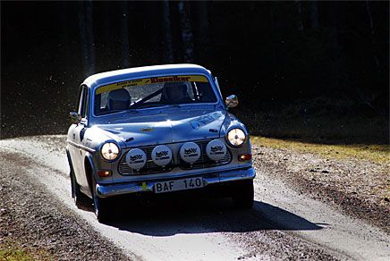 Höglandsrallyt var årets sista tävling i Rallyklassikerna.