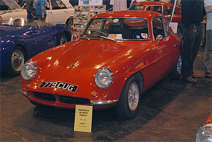 Rochdale Olympic från 1960-talet hade mekanik från BMC och var en av många byggsatsbilar som såldes på 1960-talet. Med 60 hk och en tomvikt under 700 kg toppade den lätt 160 km/h.