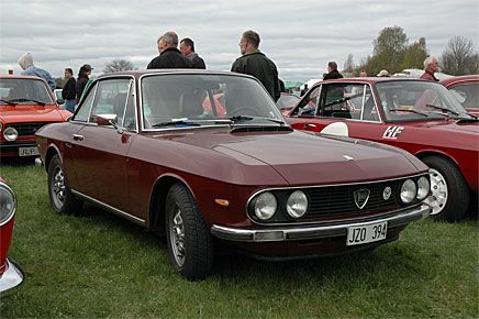 Lancia Fulvia Coupé i härligt skick.
