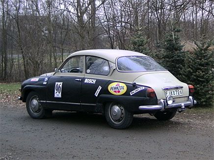 A 1971 Saab V4 taken in Bjuv Kommun on the 23/12. /Gary A McConnell