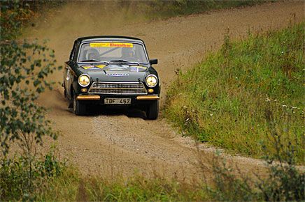 Kenneth Waltersson tog både hem Riksmästerskapen och Klassiska Rallycupen med sin Ford Cortina Lotus