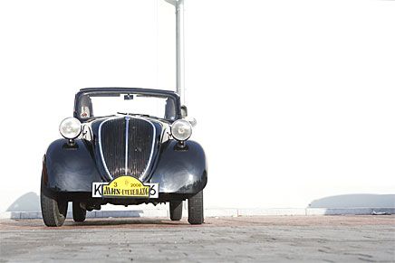 Mats Thormqvists mumsiga Fiat 500A 1947.