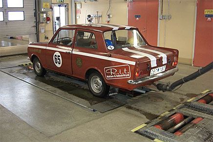 Bromsprovet. Inget att tala om för en 44-årig Viva. Joo, för resten - om det nu inte hade varit för det där med rörelsereserven!