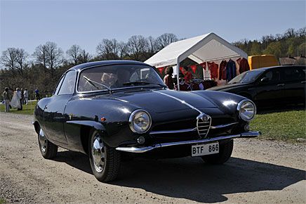 Giulietta SS - tänk att det finns såna kvar i Sverige.
