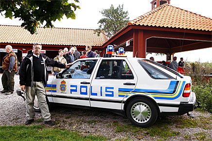 Träffpunkt 80 gick städat till men polisen var ändå på plats!