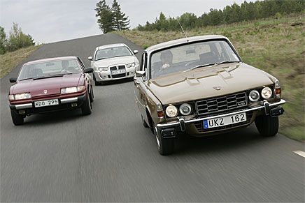 Tre generationers Rover V8 på jakt efter mer soppa...