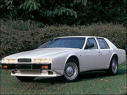 Extra kul är det om din 1980-talare är vit, som denna Aston Martin Lagonda.