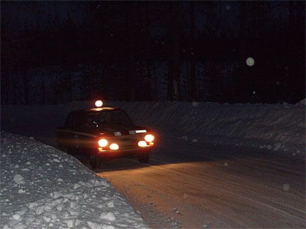 Lucas värstingmodell från -65, Ranger, hjälper föraren att hålla max-hastighet i skogarna.