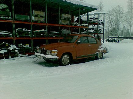 Vägverkets gammla garage i Harads./Kent Bjuhr