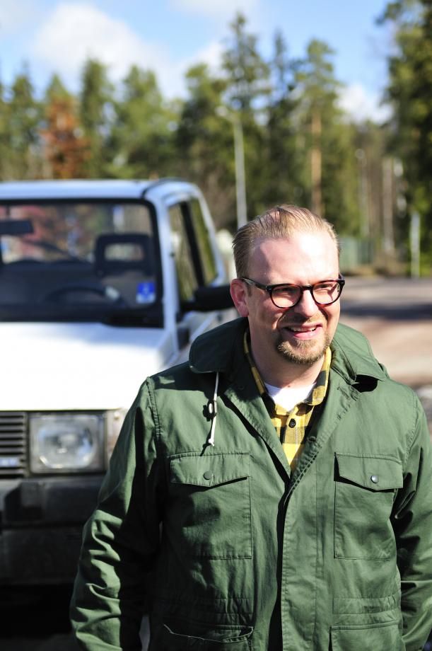 Micke Granberg, hjälten bakom räddningsaktionen.