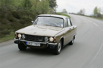 P6-modellen kom med V8 1968 - och blev en succé. Detta är en -73:a.