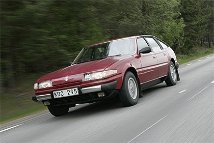 1976 kom efterträdaren till P6 - den supersnygga 3500 SD1.