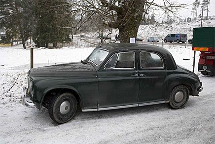Rover P4 - snyggt smutsad!