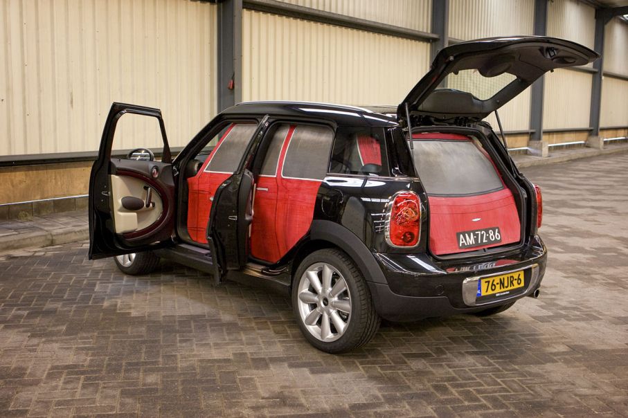 Färdigt! Mini Countryman drabbad av havandeskapsförgiftning.