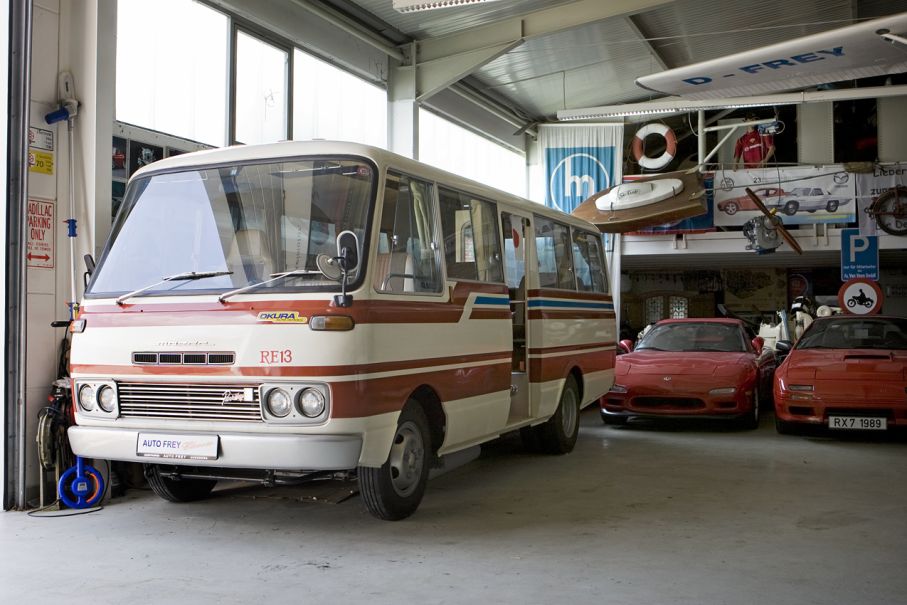 Mazda Parkway, buss med wankelmotor.