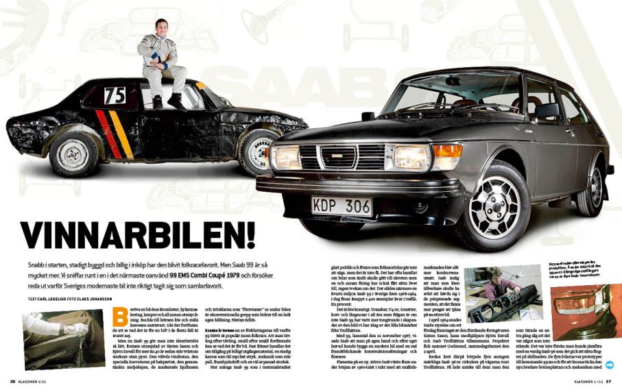 Stor Saab 99-special.