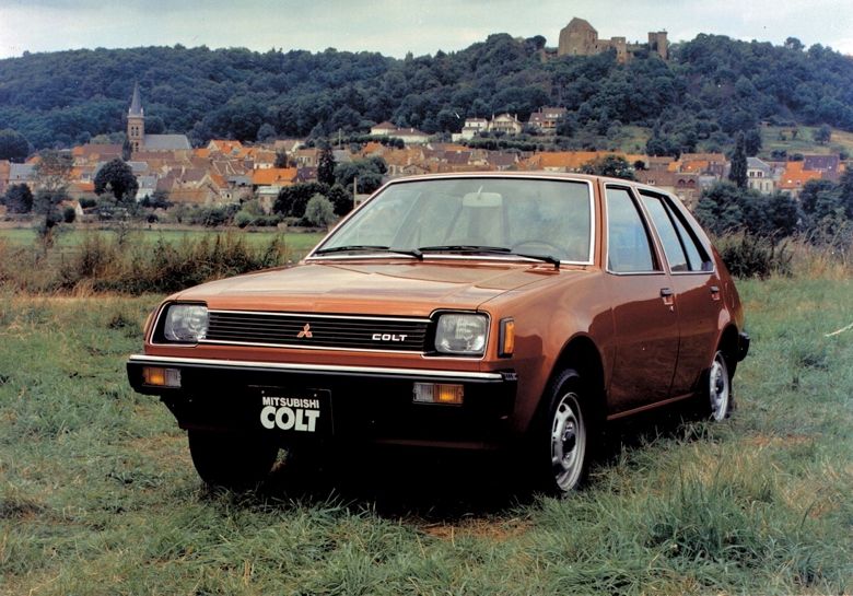 Mitsubishi var ett nytt bilmärke för Sverige 1981. Och med bilen Colt blev det succé.