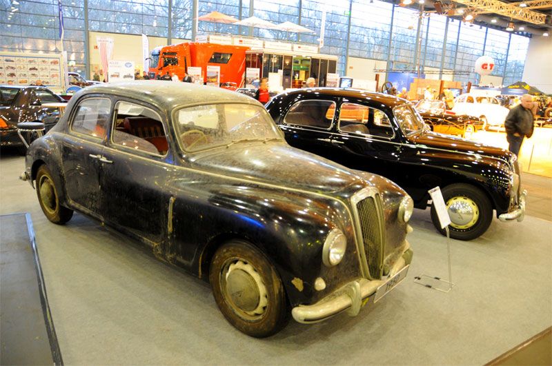 Den dammiga Aurelian står i vanliga fall på Autostadt i Wolfsburg. Nu fick den bilda par med ett syskon som helrenoverats. Man vill ha båda.