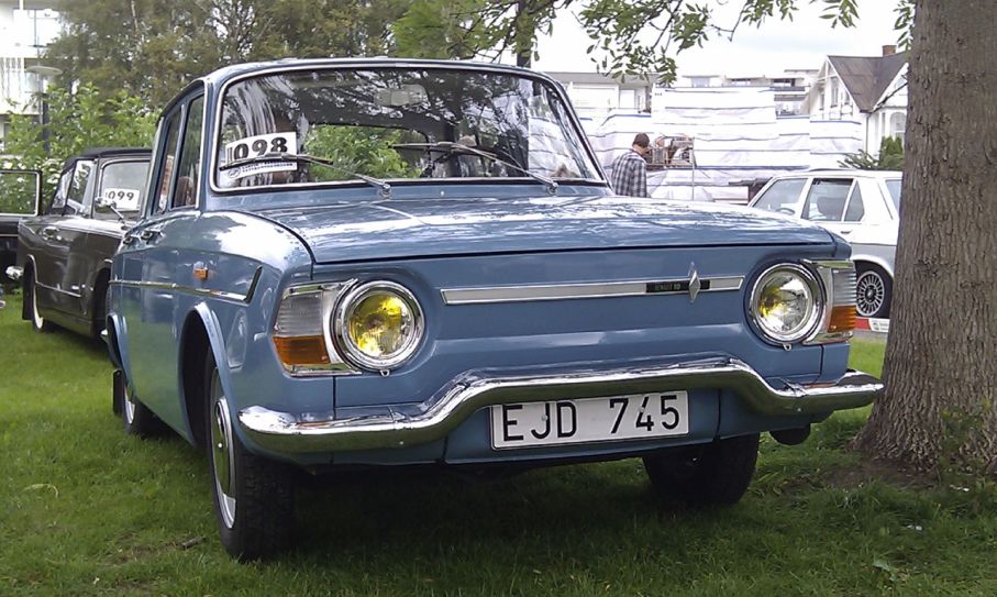 Ensam som svenskregistrerad var vår R10 Major, från 1967.