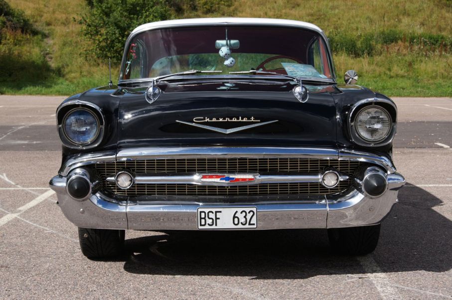 Bil Chevrolet Bel Air 1957 (Ägare: Lena Andersson, Säffle).