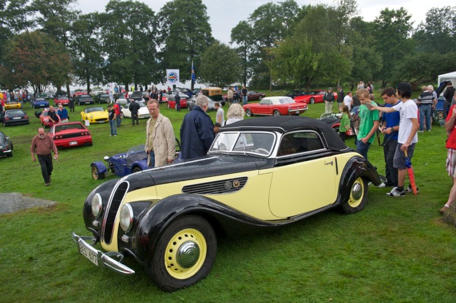 En vacker EMW – 1930-talsdesign men tillverkad flera år in på 1950-talet.